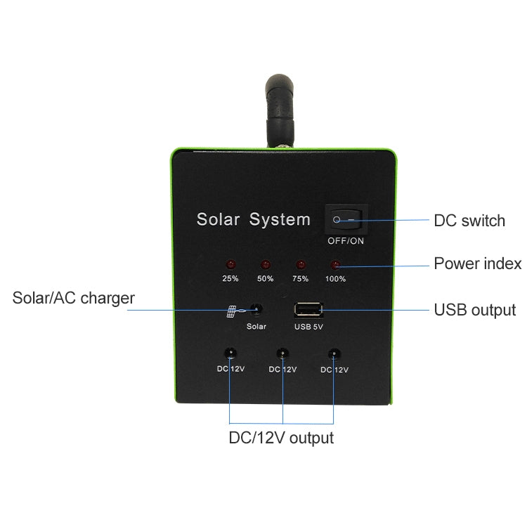 SG30W-AC100 30W Household High Power Solar Power Generation System - Consumer Electronics by buy2fix | Online Shopping UK | buy2fix