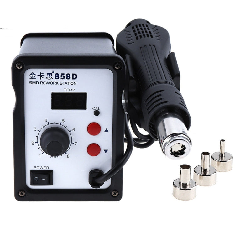 Kaisi K-858D SMD Hot-Air Soldering Station LED Digital Display Support Controllable Temperature for Desoldering + Air Nozzles, EU Plug - Electric Soldering Iron by Kaisi | Online Shopping UK | buy2fix