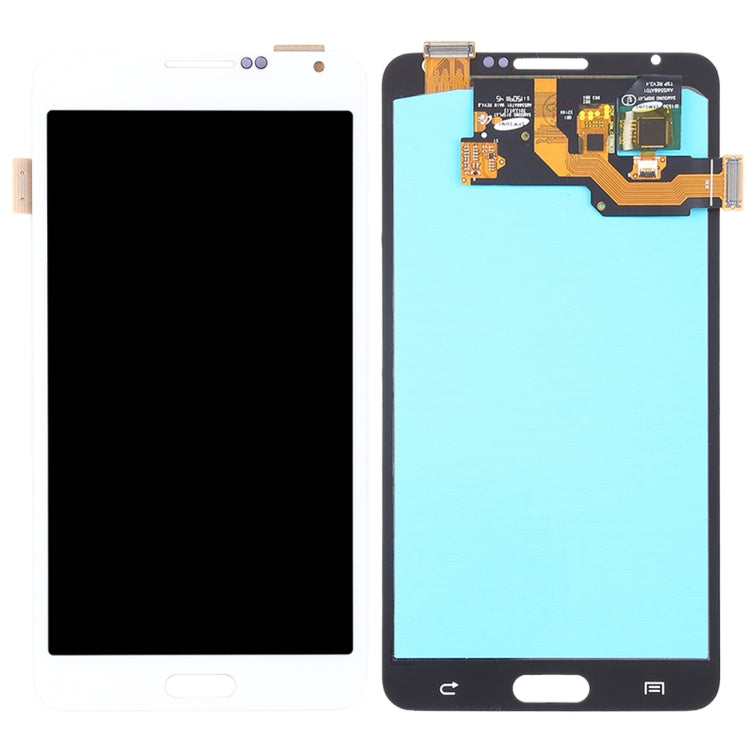 OLED LCD Screen for Galaxy Note 3, N9000 (3G), N9005 (3G/LTE) with Digitizer Full Assembly (White) - Galaxy Note Series Parts by buy2fix | Online Shopping UK | buy2fix