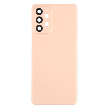 For Samsung Galaxy A23 5G SM-A236A Original Battery Back Cover with Camera Lens Cover(Pink) - Back Cover by buy2fix | Online Shopping UK | buy2fix