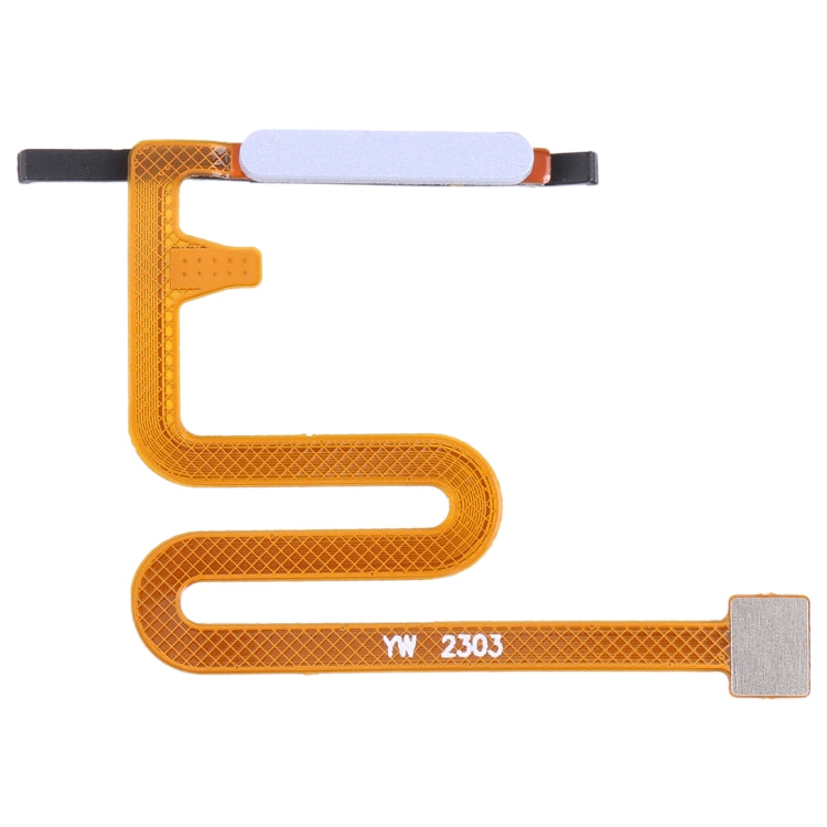 For Samsung Galaxy A14 SM-A145P Original Fingerprint Sensor Flex Cable (Silver) - Flex Cable by buy2fix | Online Shopping UK | buy2fix