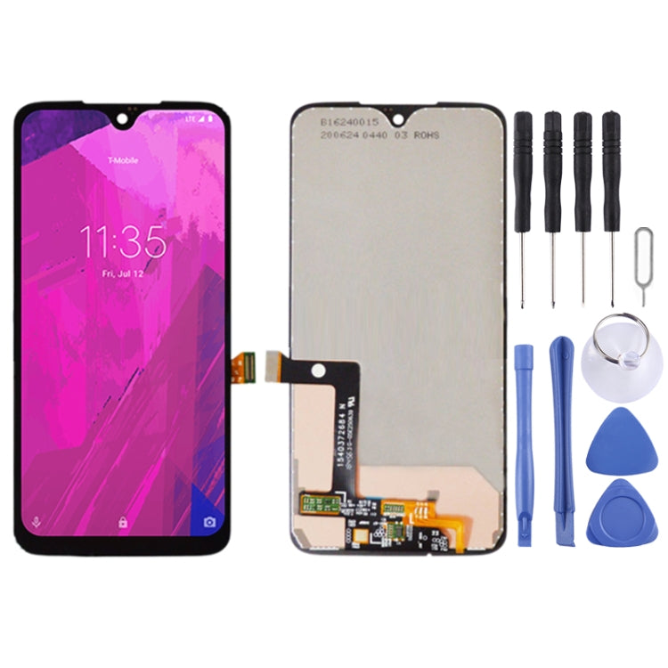 OEM LCD Screen for T-Mobile Revvlry Plus xt1965-t with Digitizer Full Assembly (Black) - Repair & Spare Parts by buy2fix | Online Shopping UK | buy2fix