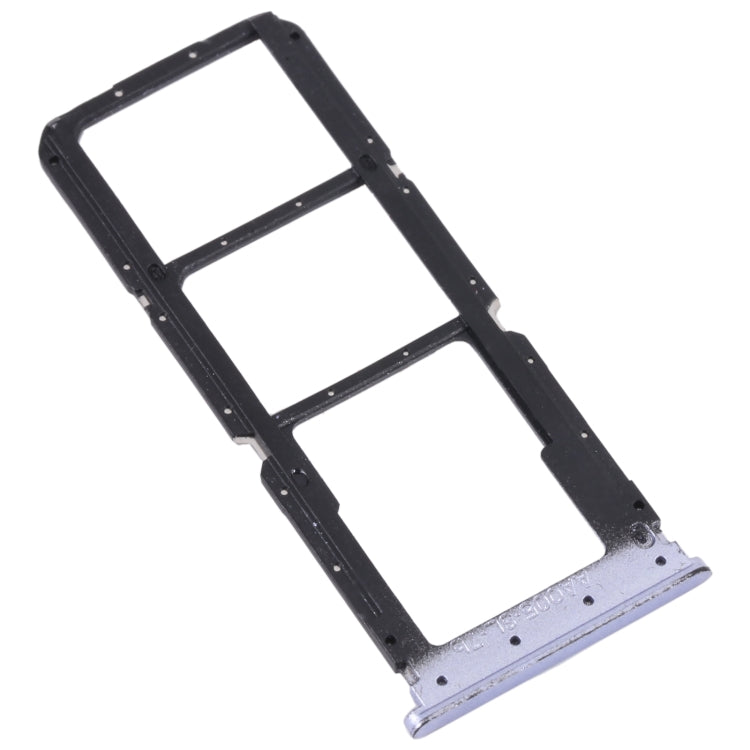 SIM Card Tray + SIM Card Tray + Micro SD Card Tray for OPPO A56 5G(Purple) - Card Socket by buy2fix | Online Shopping UK | buy2fix