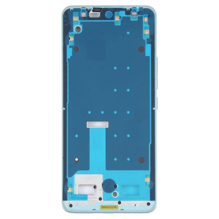 For Xiaomi 12 Lite Original Front Housing LCD Frame Bezel Plate (Blue) - Repair & Spare Parts by buy2fix | Online Shopping UK | buy2fix