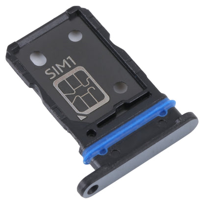 For vivo S15e SIM Card Tray + SIM Card Tray (Black) - Card Socket by buy2fix | Online Shopping UK | buy2fix