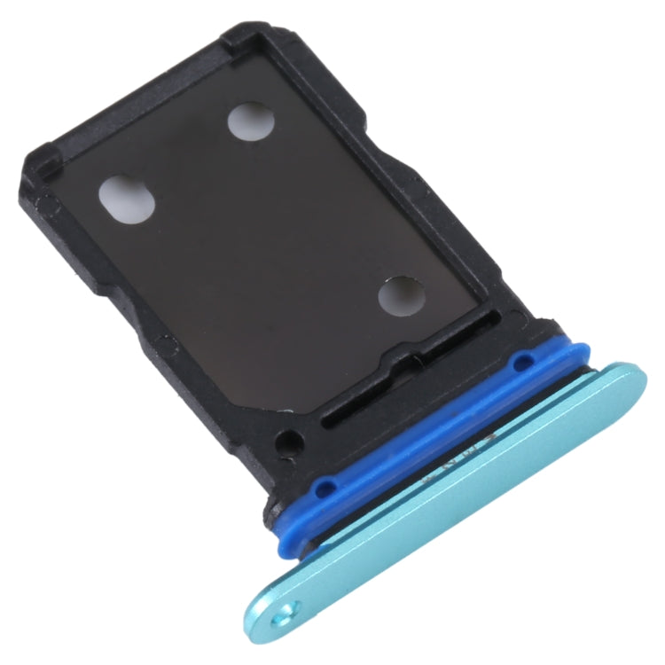 For vivo X80 SIM Card Tray + SIM Card Tray (Green) - Card Socket by buy2fix | Online Shopping UK | buy2fix