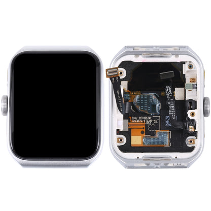 Original LCD Screen for OPPO Watch 3 Pro Digitizer Full Assembly With Frame (Silver) - Repair & Spare Parts by buy2fix | Online Shopping UK | buy2fix