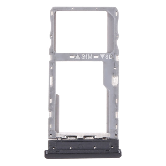 For Alactel Joy Tab 2 9032Z SIM Card Tray + Micro SD Card Tray(Black) - Repair & Spare Parts by buy2fix | Online Shopping UK | buy2fix