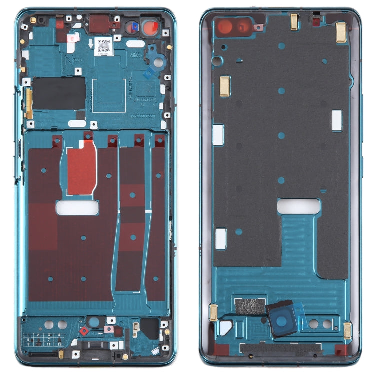 For Huawei nova 7 Pro Original Front Housing LCD Frame Bezel Plate (Green) -  by buy2fix | Online Shopping UK | buy2fix