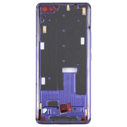 For Huawei nova 7 Pro Original Front Housing LCD Frame Bezel Plate (Purple) -  by buy2fix | Online Shopping UK | buy2fix