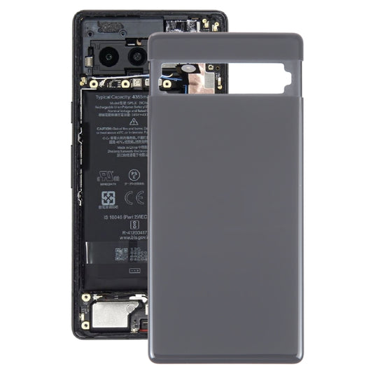 For Google Pixel 7a Original Battery Back Cover(Black) - Back Cover by buy2fix | Online Shopping UK | buy2fix