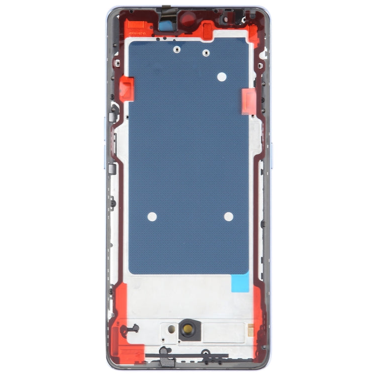 For OPPO Reno8 T 5G Original Front Housing LCD Frame Bezel Plate (Blue) - Frame Bezel Plate by buy2fix | Online Shopping UK | buy2fix