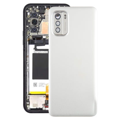 For Nokia G60 Original Battery Back Cover(Silver) - Back Cover by buy2fix | Online Shopping UK | buy2fix