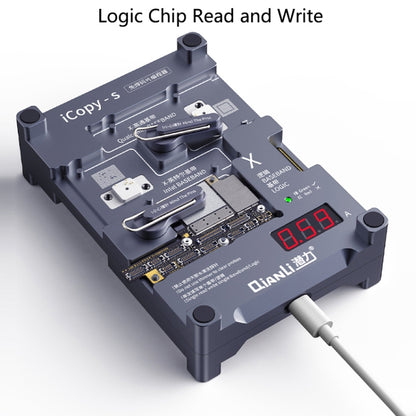 Qianli iCopy-S Double Sided Chip Test Stand 4 in1 Logic Baseband EEPROM Chip Non-removal For iPhone 7 / 7 Plus / 8 / 8 Plus - Repair Platform by QIANLI | Online Shopping UK | buy2fix