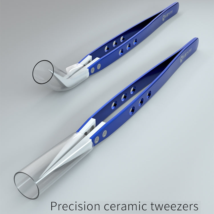 Mijing Antistatic Precision Diamagnetism Tweezers(Straight) - Tweezers by MIJING | Online Shopping UK | buy2fix