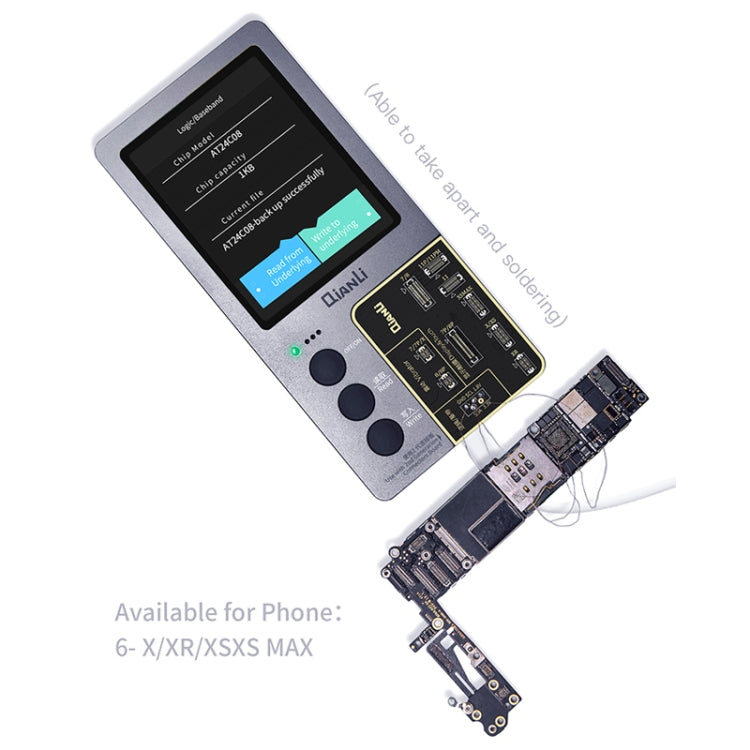 For iPhone 6 - 14 Pro Max 5 in 1 Qianli iCopy Plus 2.2 Repair Detection Programmer Set, Plug: EU - Repair Programmer by QIANLI | Online Shopping UK | buy2fix