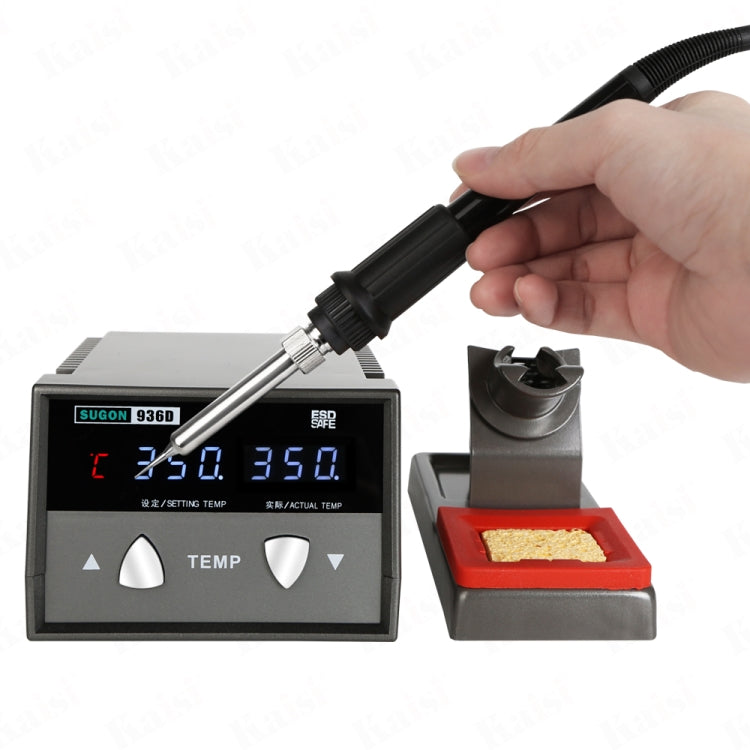 SUGON 936D Digital Display Constant Temperature Welding Station, EU Plug - Soldering Iron Set by SUGON | Online Shopping UK | buy2fix