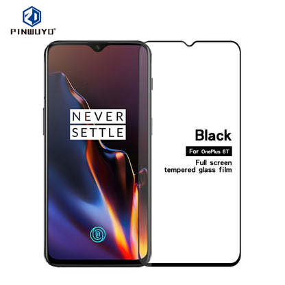 PINWUYO 9H 2.5D Full Screen Tempered Glass Film for OnePlus 6T - OnePlus Tempered Glass by PINWUYO | Online Shopping UK | buy2fix