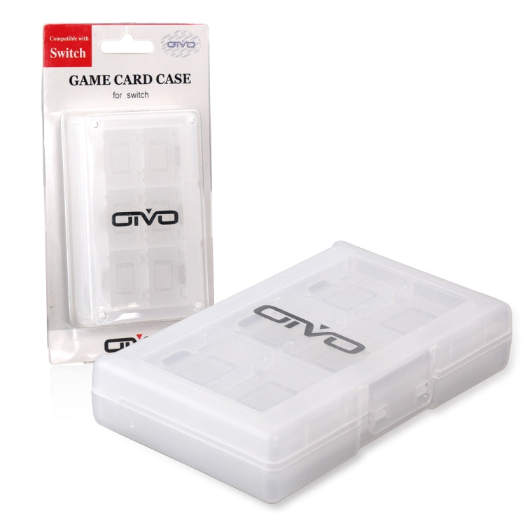 OIVO IV-SW029 24in1 Game Memory Card Storage Box Card Case Holder For Nintendo Switch(White) - Others by OIVO | Online Shopping UK | buy2fix