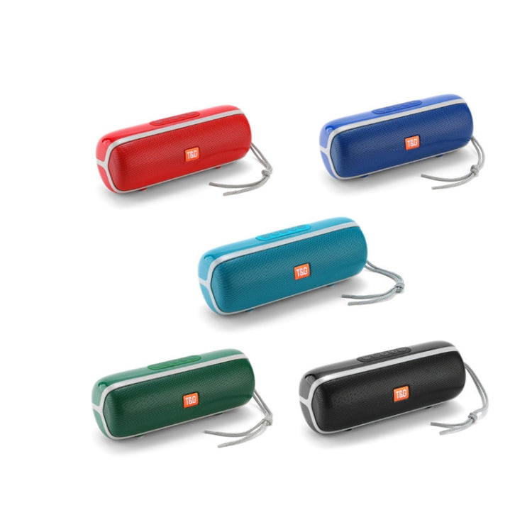 T&G TG183 TWS Mini Wireless Bluetooth Speaker, Supports AUX / USB 2.0 / FM / 32GB TF Card or Micro SD Card(Blue) - Mini Speaker by T&G | Online Shopping UK | buy2fix