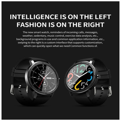 HW21 1.28 inch Color Screen Smart Watch IP67 Waterproof,Support Heart Rate Monitoring/Blood Oxygen Monitoring/Sleep Monitoring/Sedentary Reminder(Blue) - Smart Wear by buy2fix | Online Shopping UK | buy2fix