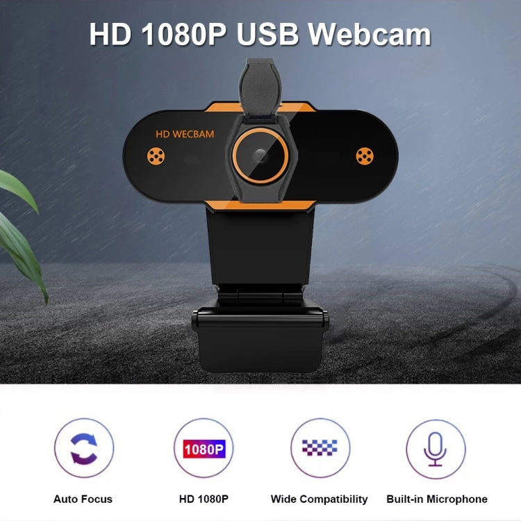 312 1080P HD USB 2.0 PC Desktop Camera Webcam with Mic, Cable Length: about 1.3m, Configuration:Regular -  by buy2fix | Online Shopping UK | buy2fix