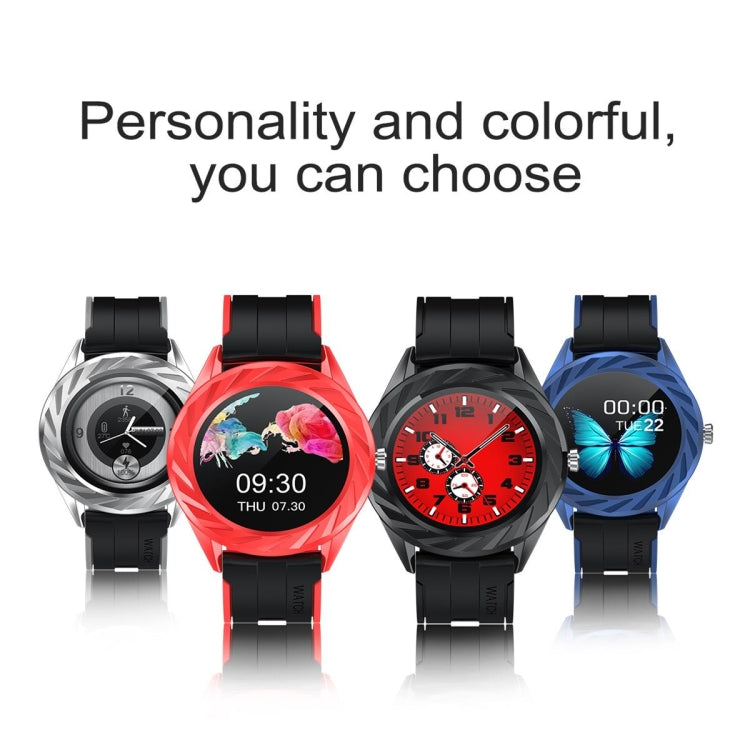 DT10 1.54inch Color Screen Smart Watch IP67 Waterproof,Support Bluetooth Call/Heart Rate Monitoring/Blood Pressure Monitoring/Blood Oxygen Monitoring/Sleep Monitoring(Red) - Smart Wear by buy2fix | Online Shopping UK | buy2fix