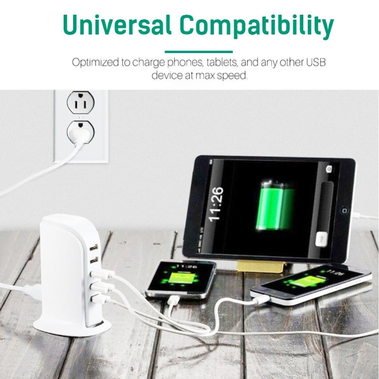 PD-36W PD3.0 + QC3.0 4-port USB Mobile Phone Charging Sailboat Multi Port Charger, EU Plug - Multifunction Charger by buy2fix | Online Shopping UK | buy2fix