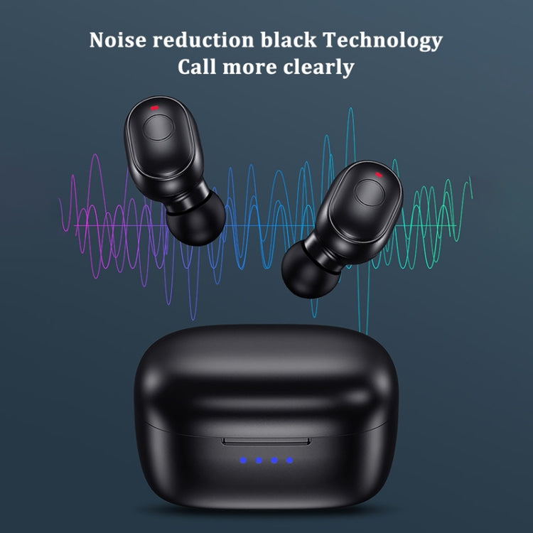 T&G TG911 Bluetooth V5.1 Sport Waterproof Mini Touch-Control Noise Cancelling Earphones(Fink) - Bluetooth Earphone by T&G | Online Shopping UK | buy2fix