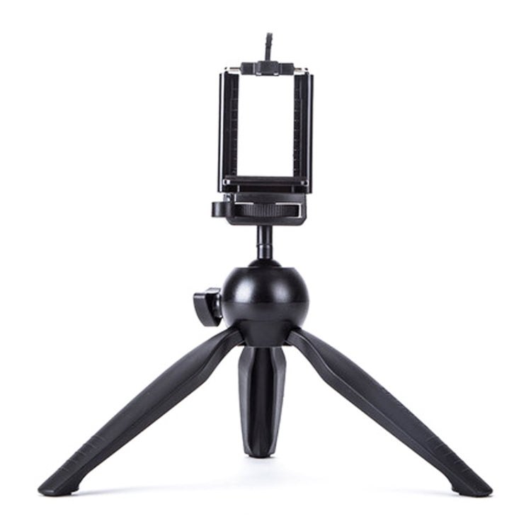 YUNTENG YT-238 Mini Tripod Mount with Phone Clamp - Tripods by YUNTENG | Online Shopping UK | buy2fix