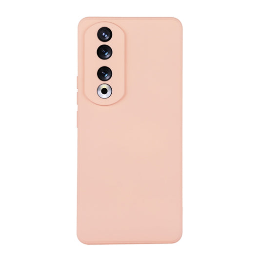 For Honor 90 ENKAY Hat-Prince Liquid Silicone Shockproof Soft Phone Case(Pink) - Honor Cases by ENKAY | Online Shopping UK | buy2fix