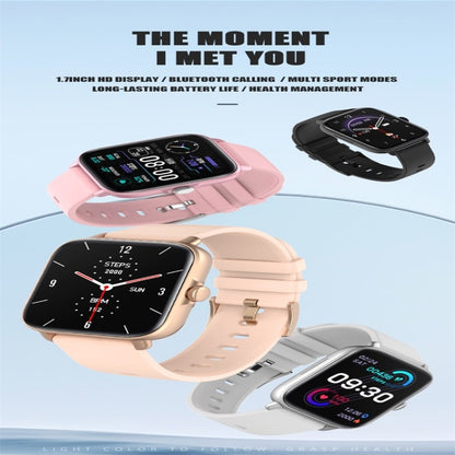 Y22 1.7inch IP67 Color Screen Smart Watch(Pink) - Smart Wear by buy2fix | Online Shopping UK | buy2fix