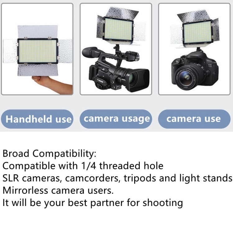 520 LEDs Handheld Photography Outdoor Fill Light without Battery - Camera Accessories by buy2fix | Online Shopping UK | buy2fix