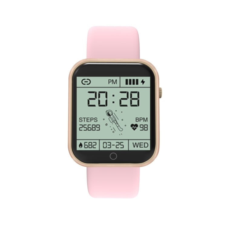 D20L 1.3 inch IP67 Waterproof Color Screen Smart Watch(Pink) - Smart Wear by buy2fix | Online Shopping UK | buy2fix