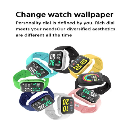 D20L 1.3 inch IP67 Waterproof Color Screen Smart Watch(Yellow) - Smart Wear by buy2fix | Online Shopping UK | buy2fix