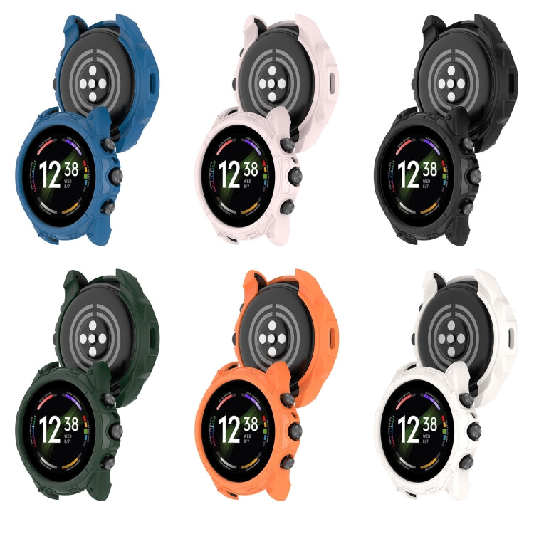 For Fossil Gen6 44mm Shockproof TPU Protective Watch Case(Black) - Smart Wear by buy2fix | Online Shopping UK | buy2fix
