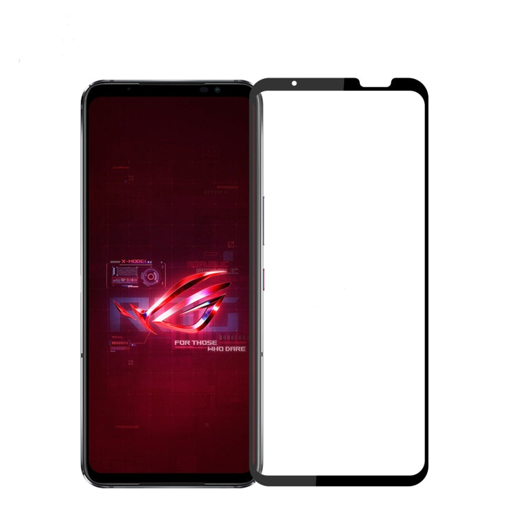 For Asus Rog Phone 6 / Rog Phone 6 Pro PINWUYO 9H 2.5D Full Screen Tempered Glass Film(Black) - ASUS Tempered Glass by PINWUYO | Online Shopping UK | buy2fix