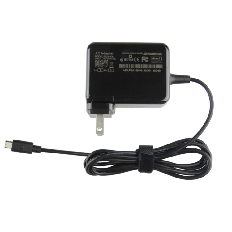 For Microsoft Surface3 1624 1645 Power Adapter 5.2v 2.5a 13W Android Port Charger, US Plug - For Microsoft by buy2fix | Online Shopping UK | buy2fix