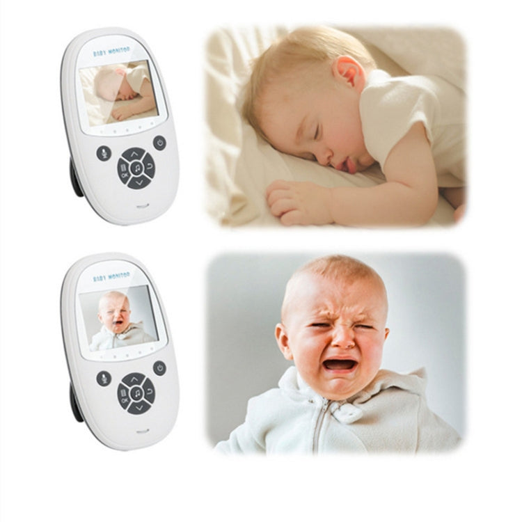 ZR302 2.4GHz Digital Video Smart Baby Monitor Night Vision Camera, Music Player, Two Way Intercom Function(EU Plug) - Security by buy2fix | Online Shopping UK | buy2fix