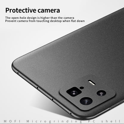 For Xiaomi 13 MOFI Fandun Series Frosted Ultra-thin PC Hard Phone Case(Red) - 13 Pro Cases by MOFI | Online Shopping UK | buy2fix