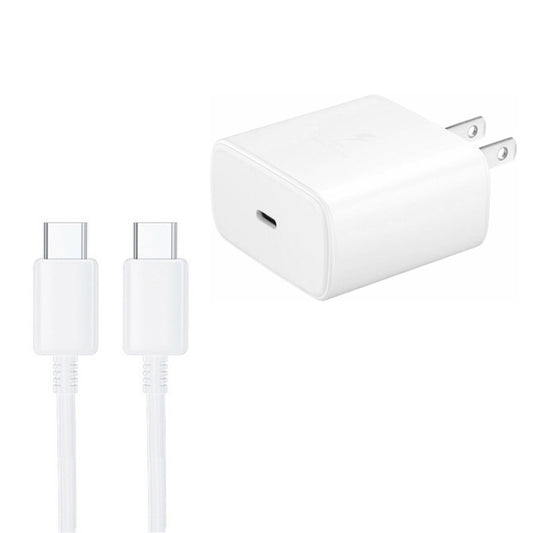 M135 45W USB-C / Type-C Port Fast Charger with 5A Type-C to Type-C Cable, US Plug(White) -  by buy2fix | Online Shopping UK | buy2fix