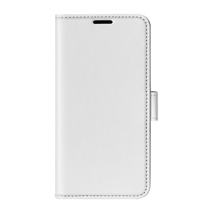For Redmi Note 12S R64 Texture Horizontal Flip Leather Phone Case(White) - Xiaomi Cases by buy2fix | Online Shopping UK | buy2fix