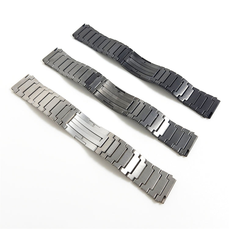 For Honor Magic Watch 2 46mm One Bead Titanium Alloy Watch Band(Silver) - Watch Bands by buy2fix | Online Shopping UK | buy2fix