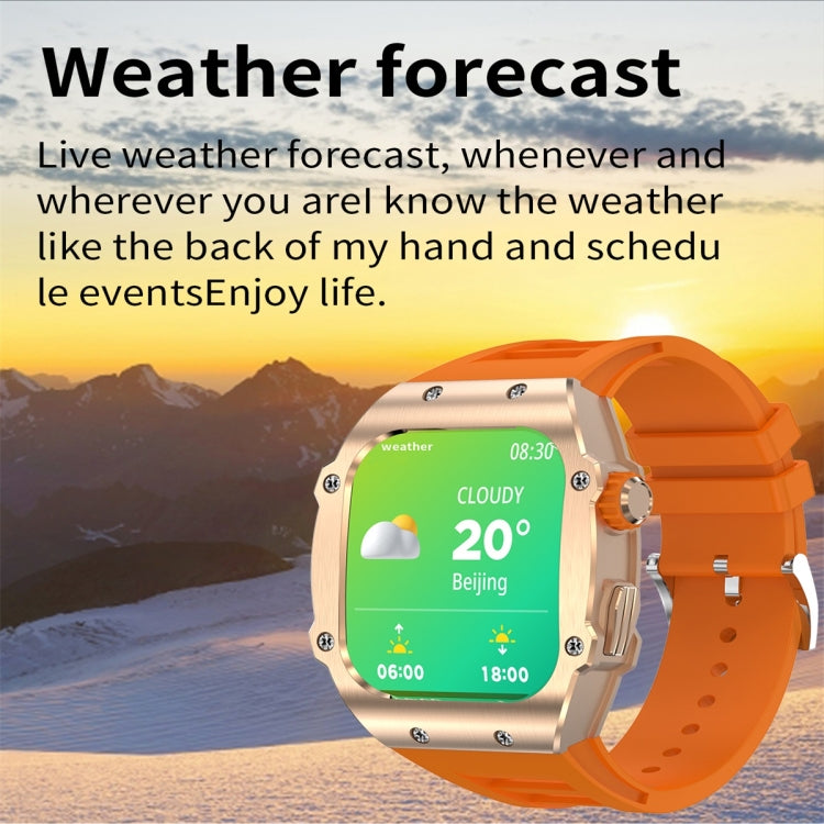 AK55 1.91 inch IP67 Waterproof Color Screen Smart Watch,Support Heart Rate / Blood Pressure / Blood Oxygen Monitoring(Silver) - Smart Watches by buy2fix | Online Shopping UK | buy2fix