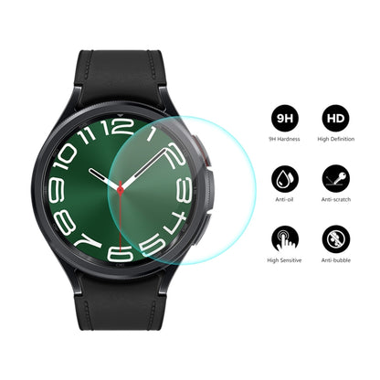 For Samsung Galaxy Watch6 Classic / Ultra 47mm 10pcs ENKAY 0.2mm 9H Tempered Glass Screen Protector Watch Film - Screen Protector by ENKAY | Online Shopping UK | buy2fix