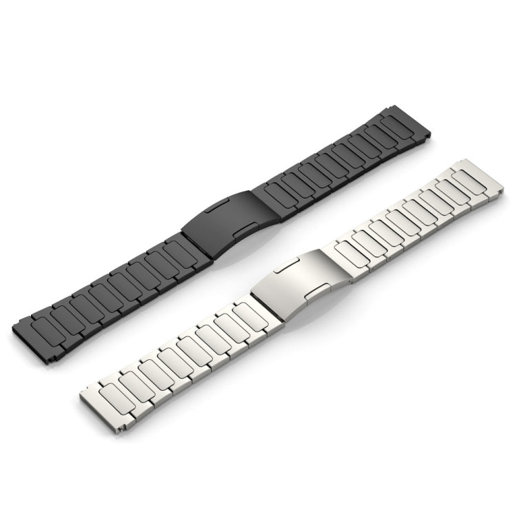 For Samsung Gear S3 Frontier 22mm I-Shaped Titanium Alloy Watch Band(Sliver) - Watch Bands by buy2fix | Online Shopping UK | buy2fix