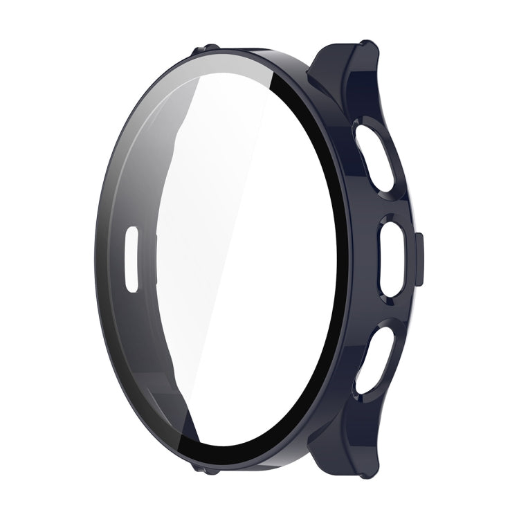 For Garmin Venu 3S ENKAY Hat-Prince Full Coverage PC + Tempered Glass Film Integrated Watch Case(Dark Blue) - Watch Cases by ENKAY | Online Shopping UK | buy2fix