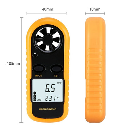 GM816 Handheld Digital Anemometer Wind Speed Meter - Consumer Electronics by buy2fix | Online Shopping UK | buy2fix