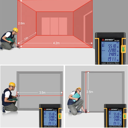 SNDWAY Handheld Laser Range Finder SW-E80 - Laser Rangefinder by SNDWAY | Online Shopping UK | buy2fix