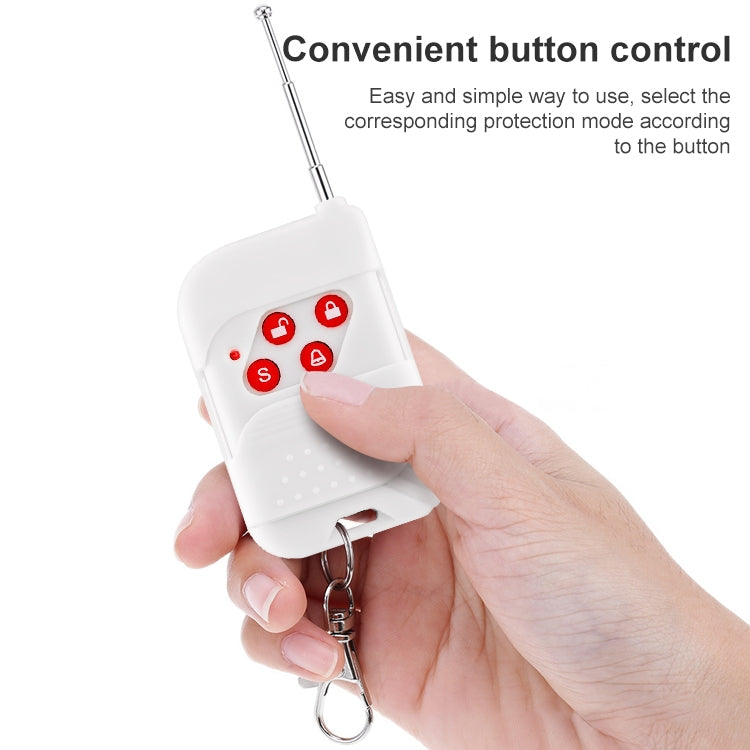 Wireless Remote Control 433MHz 12V Keychain Key Telecontrol For PSTN GSM Home Burglar Security Alarm System - Security by buy2fix | Online Shopping UK | buy2fix